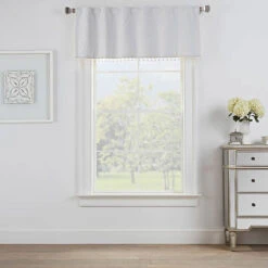 Brielle Home Oslo Blackout 2-Pack Window Valances -Exquisite Home imageService 3307