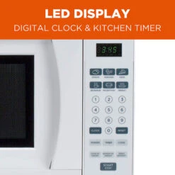 Commercial Chef 0.7 Cu. Ft. Counter Top Microwave -Exquisite Home imageService 3329