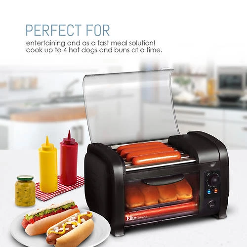 Elite Hot Dog Roller & Toaster Oven 2 Elite Hot Dog Roller & Toaster Oven - Image 2
