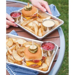 Nordic Ware Burger Serving Trays 2-Pack
