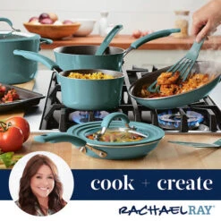 Rachael Ray Cook + Create 2-pc. Fry Pan Set -Exquisite Home imageService 3436