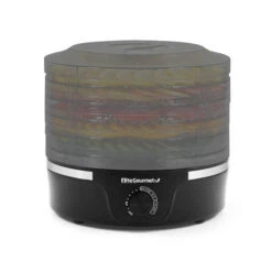 Elite Gourmet 5-Tray Food Dehydrator With Temp Knob