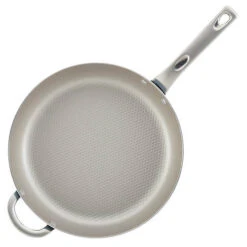 Ayesha Curry 12'' Aluminum Nonstick Covered Deep Skillet