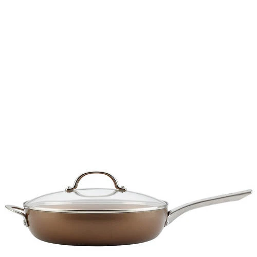 Ayesha Curry 12'' Aluminum Nonstick Covered Deep Skillet 13 Ayesha Curry 12'' Aluminum Nonstick Covered Deep Skillet - Image 13