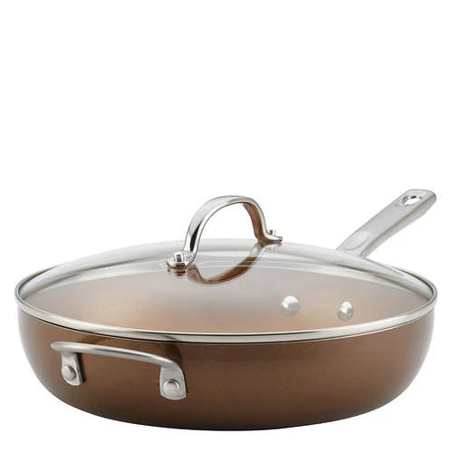 Ayesha Curry 12'' Aluminum Nonstick Covered Deep Skillet 15 Ayesha Curry 12'' Aluminum Nonstick Covered Deep Skillet - Image 15