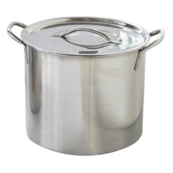 6-Piece Stainless Steel Stock Pot Set -Exquisite Home imageService 3558