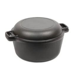 Commercial Chef Seasoned Cast Iron 5-Quart Dutch Oven -Exquisite Home imageService 3608