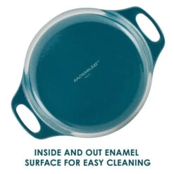 Rachael Ray 4-qt. Cast Iron Casserole 8 Rachael Ray 4-qt. Cast Iron Casserole -Exquisite Home imageService 3619