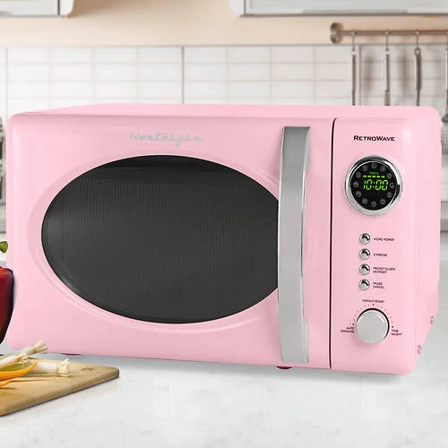 Nostalgia Electrics Retro Microwave Oven 0.7 Cubic Feet 4 Nostalgia Electrics Retro Microwave Oven 0.7 Cubic Feet - Image 4