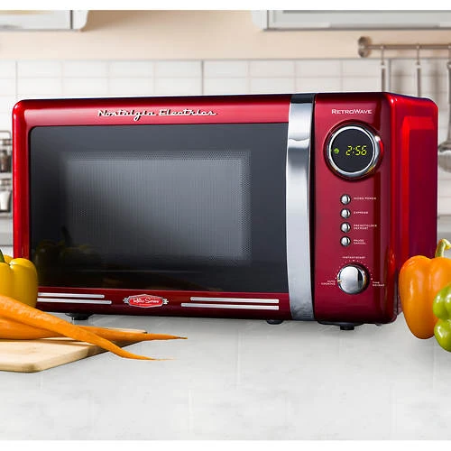 Nostalgia Electrics Retro Microwave Oven 0.7 Cubic Feet 7 Nostalgia Electrics Retro Microwave Oven 0.7 Cubic Feet - Image 7