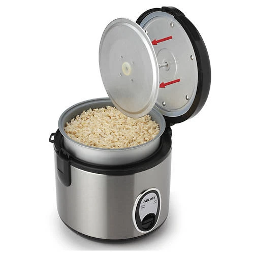 Aroma 8-Cup (Cooked) Cool-Touch Rice Cooker And Food Steamer 1 Aroma 8-Cup (Cooked) Cool-Touch Rice Cooker And Food Steamer