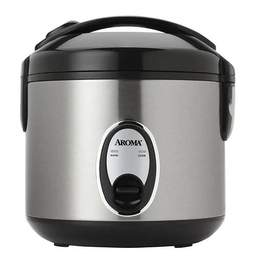 Aroma 8-Cup (Cooked) Cool-Touch Rice Cooker And Food Steamer 5 Aroma 8-Cup (Cooked) Cool-Touch Rice Cooker And Food Steamer - Image 5