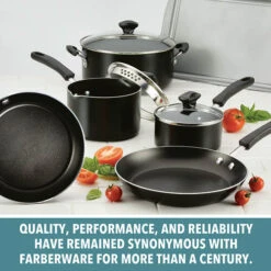 Farberware 3-Qt. Straining Saucepan With Cover -Exquisite Home imageService 3685
