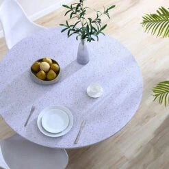 42" Round Fitted Table Cover 21 42" Round Fitted Table Cover -Exquisite Home imageService 3733