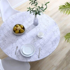 42" Round Fitted Table Cover 26 42" Round Fitted Table Cover -Exquisite Home imageService 3738