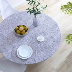42" Round Fitted Table Cover 34 42" Round Fitted Table Cover -Exquisite Home imageService 3746