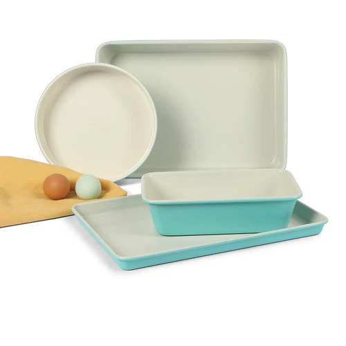 Martha Stewart Color Bake 4-Piece Bakeware Set 1 Martha Stewart Color Bake 4-Piece Bakeware Set