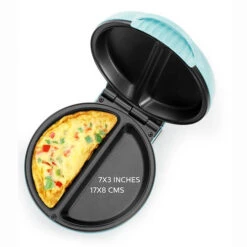 Holstein Housewares 2-Section Stainless Steel Omelet Maker -Exquisite Home imageService 3801