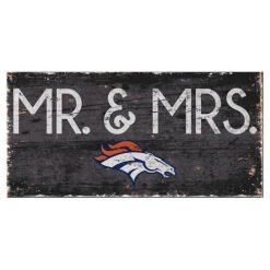 NFL Mr. And Mrs. Sign -Exquisite Home imageService 401