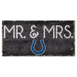 NFL Mr. And Mrs. Sign -Exquisite Home imageService 403