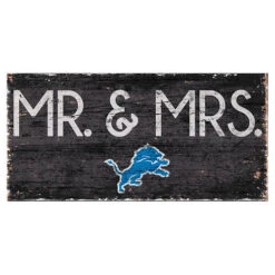 NFL Mr. And Mrs. Sign -Exquisite Home imageService 410