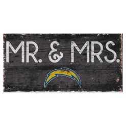 NFL Mr. And Mrs. Sign -Exquisite Home imageService 412