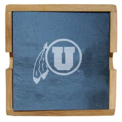 NCAA Slate Coaster Set 28 NCAA Slate Coaster Set -Exquisite Home imageService 449