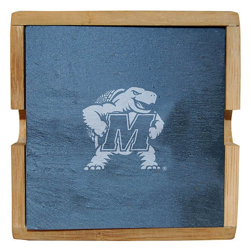 NCAA Slate Coaster Set 16 NCAA Slate Coaster Set - Image 16