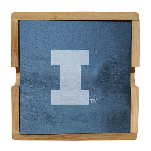 NCAA Slate Coaster Set 18 NCAA Slate Coaster Set - Image 18