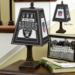 NFL Art Glass Lamp By Memory Company -Exquisite Home imageService 48
