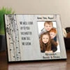 Personalized We Will Look Up To You Frame