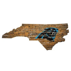 NFL Distressed State Sign With Logo -Exquisite Home imageService 520
