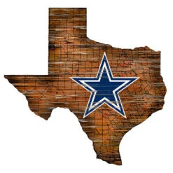 NFL Distressed State Sign With Logo -Exquisite Home imageService 522
