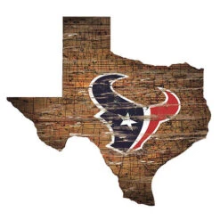 NFL Distressed State Sign With Logo -Exquisite Home imageService 525