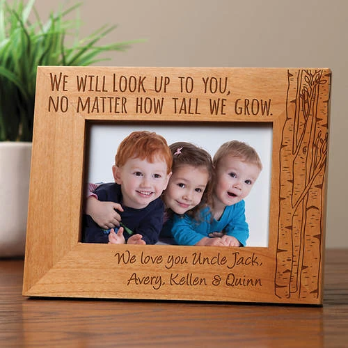 Personalized Wood Frame - We Look Up To You 1 Personalized Wood Frame - We Look Up To You