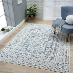 United Weavers Santa Barbara Laguna 5'3" X 7'2" Room Size Rug -Exquisite Home imageService 555