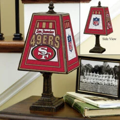 NFL Art Glass Lamp By Memory Company -Exquisite Home imageService 56
