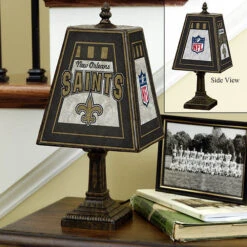 NFL Art Glass Lamp By Memory Company -Exquisite Home imageService 59