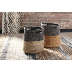 Signature Design By Ashley Parrish Basket- Set Of 2 7 Signature Design By Ashley Parrish Basket- Set Of 2 -Exquisite Home imageService 639