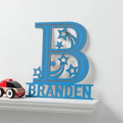Personalized Wood Name Plaque