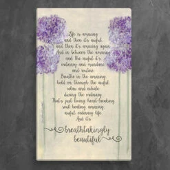 Custom Personalization Solutions Breathtakingly Beautiful 10x16 Canvas