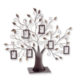 Tree Of Life With 6 Hanging Wallet-Size Frames