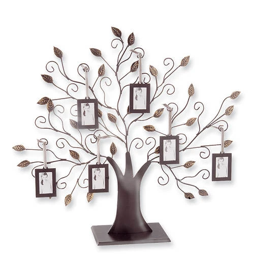Tree Of Life With 6 Hanging Wallet-Size Frames -Exquisite Home imageService 655