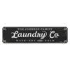 Laundry Co. Personalized Tin Sign