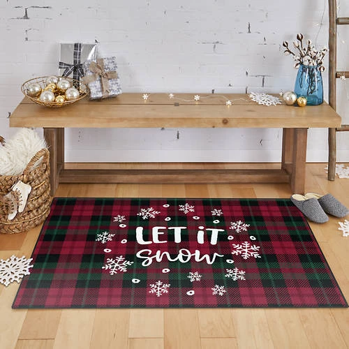 Mohawk Home Let In Snow Area Rug 30"x50" 1 Mohawk Home Let In Snow Area Rug 30"x50"