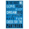 NFL "In This House" Sign