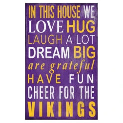 NFL "In This House" Sign -Exquisite Home imageService 82