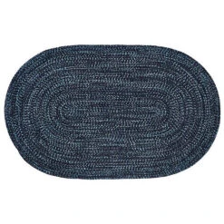 Chenille Tweed Braided Rug 30"x50"