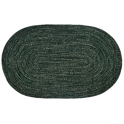 Chenille Tweed Braided Rug 30"x50" 4 Chenille Tweed Braided Rug 30"x50" - Image 4