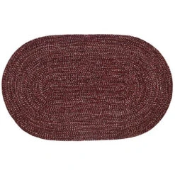 Chenille Tweed Braided Rug 30"x50" 9 Chenille Tweed Braided Rug 30"x50" -Exquisite Home imageService 848